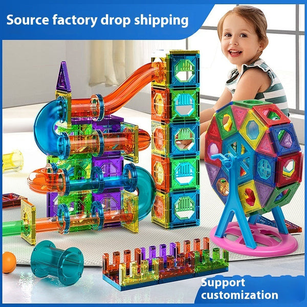 Magnetic Block Pipe Set Children's Puzzle Toy Super Amazing Store