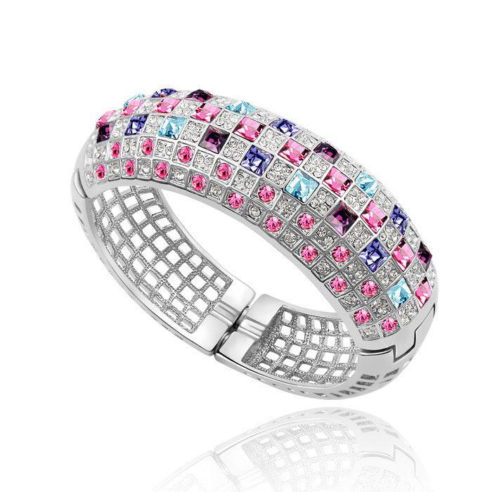 Crystal bracelet full diamond bracelet - Super Amazing Store