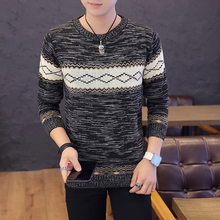 Round Neck Long Sleeve Bottoming Sweater - Super Amazing Store