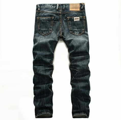 Vintage Men Dark Jeans - Super Amazing Store