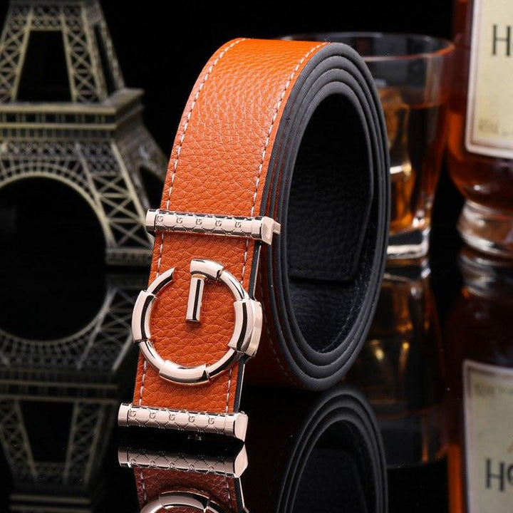 Ladies luxury belts cummerbunds for women G buckle Belt Genuine Leather belt Fashion genuine leather men belts buckle - Super Amazing Store