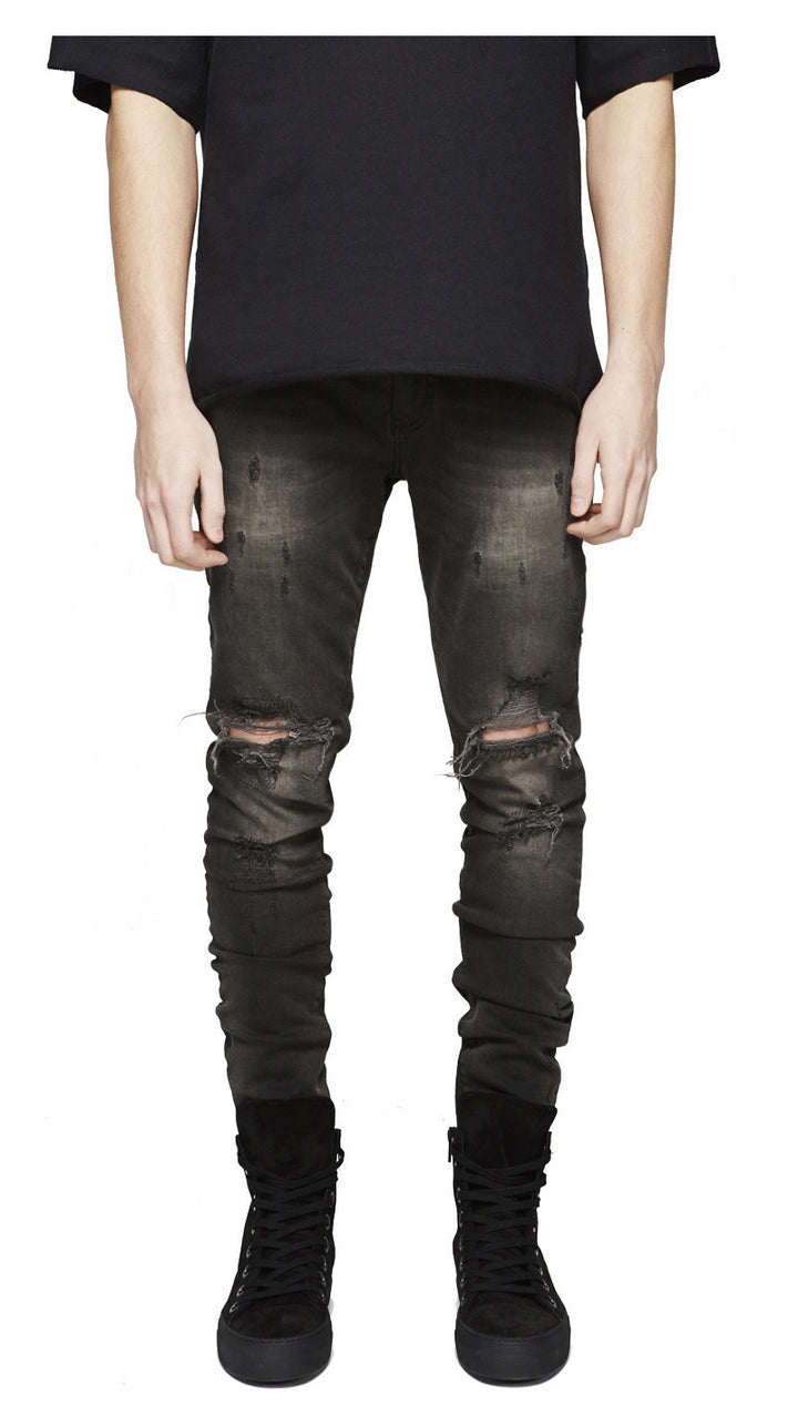 Men's ripped jeans-Super Amazing Store