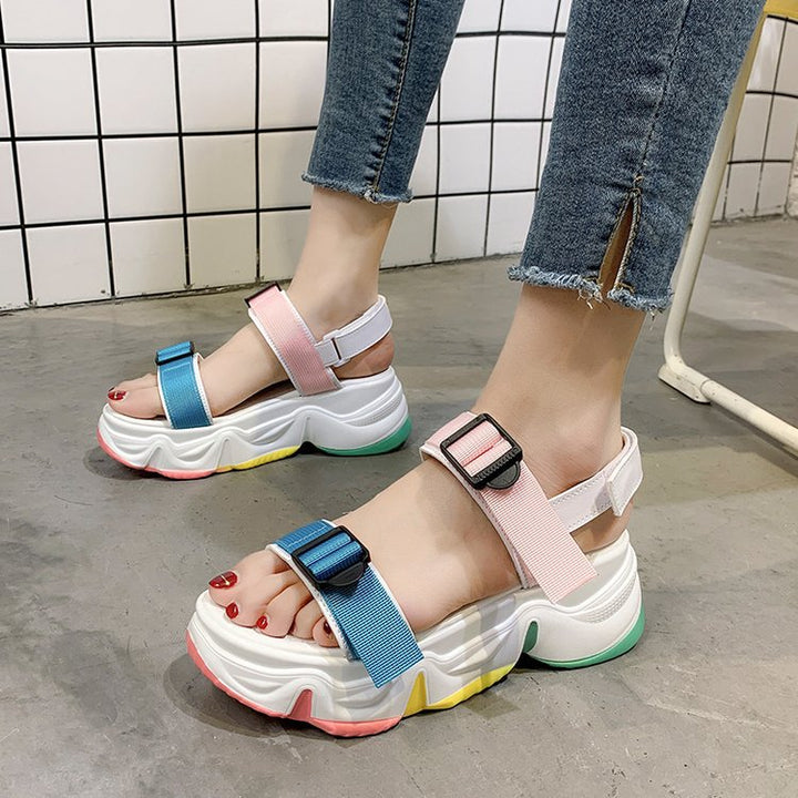 Casual Platform Straps Sports Sandals Q2