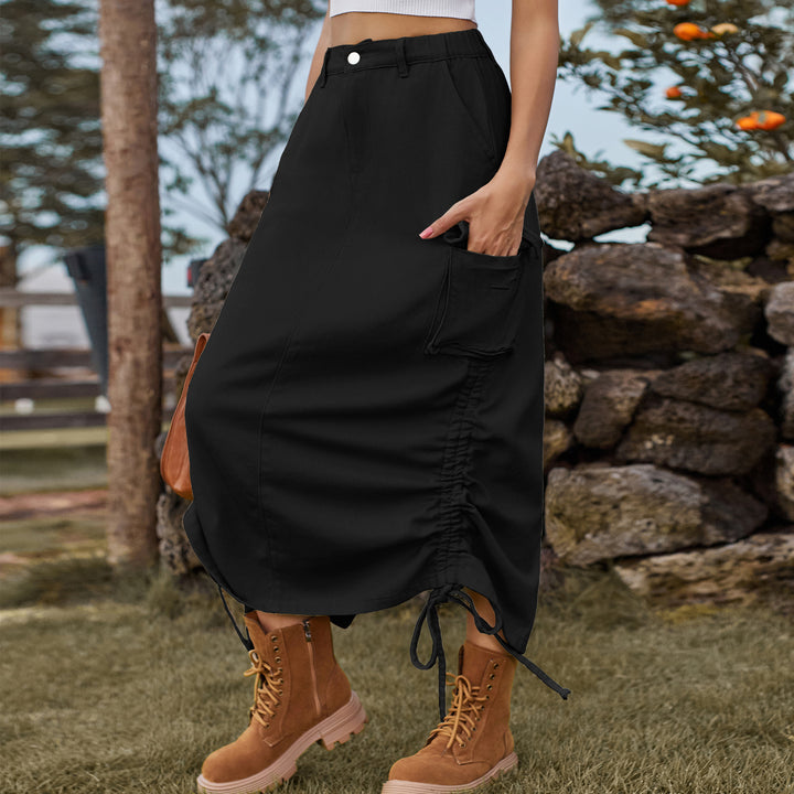 American-style Denim Casual Midi Skirt - Super Amazing Store