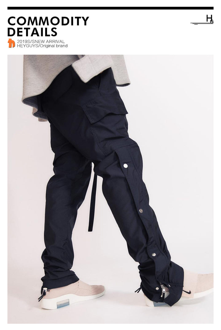 Functional style overalls nylon casual pants-Super Amazing Store