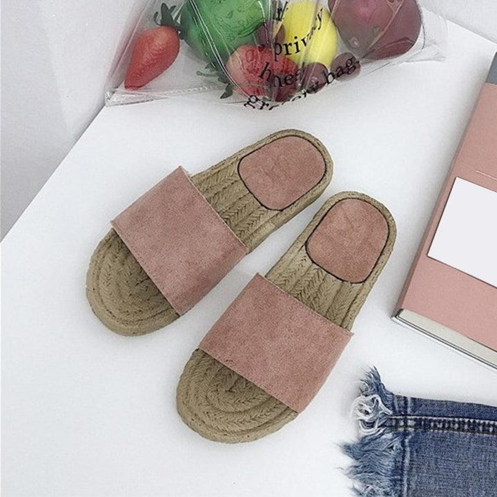 Straw Slippers - Super Amazing Store