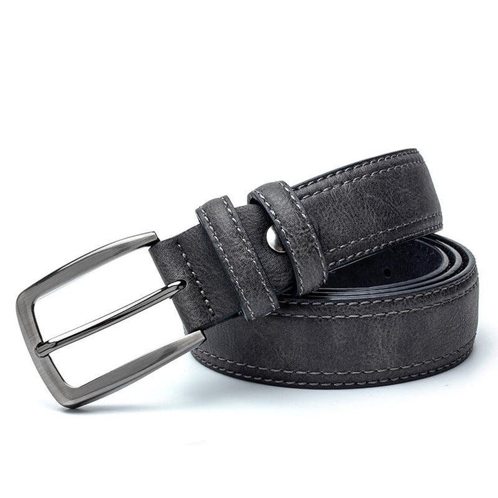 Men Vintage Belts For Jeans Luxury Split Leather Belt Men Famous Belt For Man Designer Belts With Vintage Style - Super Amazing Store