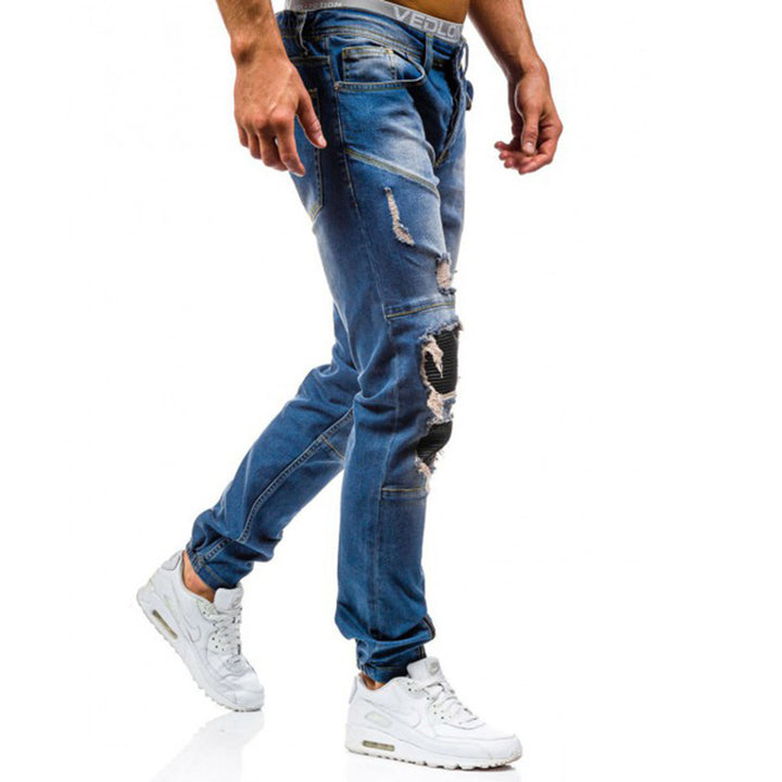 Men's ripped jeans-Super Amazing Store