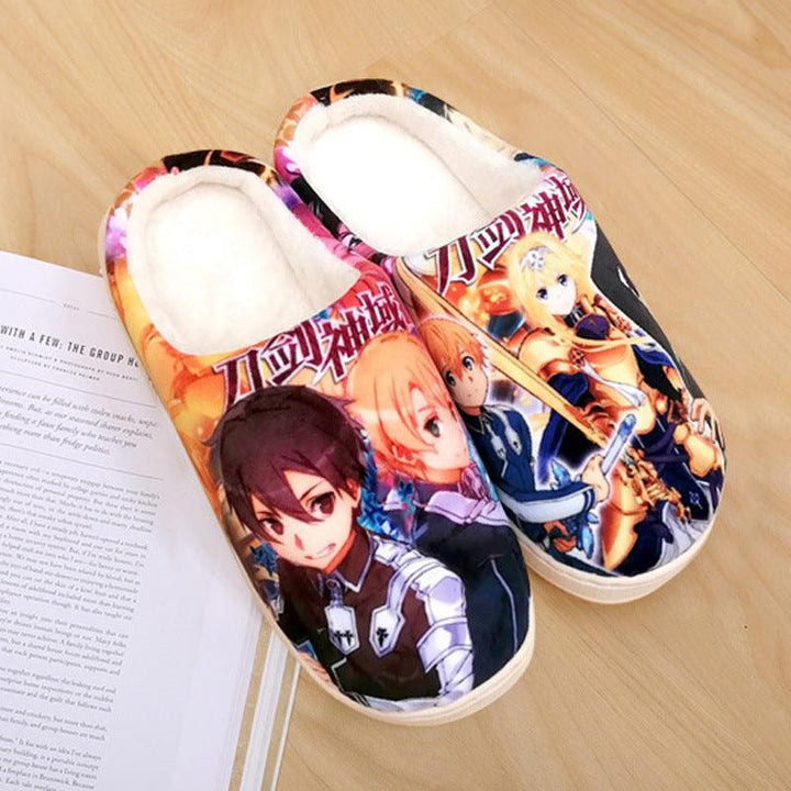 Two-dimensional animation slippers - Super Amazing Store