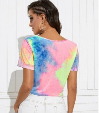 Women's printed Tie-Die Shirt - Super Amazing Store