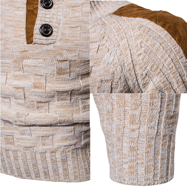 Suede thick-knit Sweater - Super Amazing Store