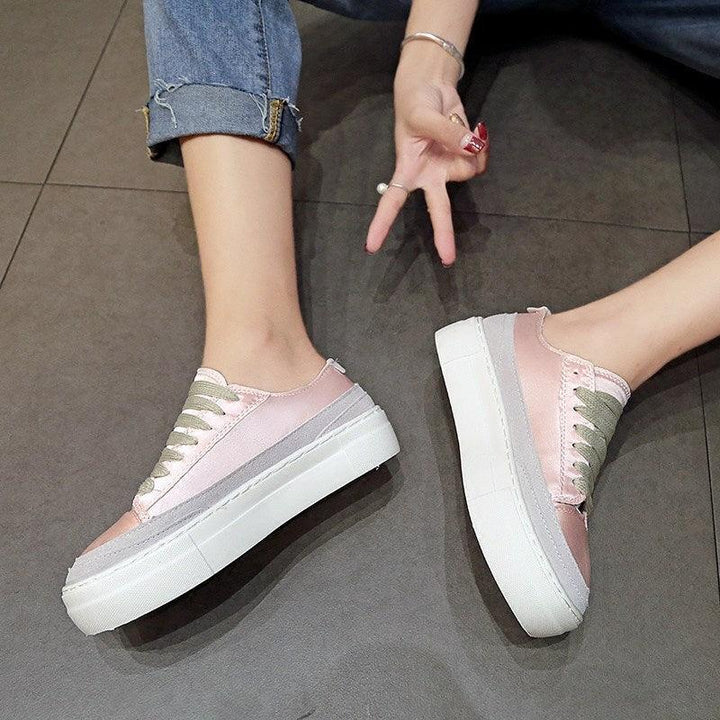 Women's satin canvas shoes - Super Amazing Store