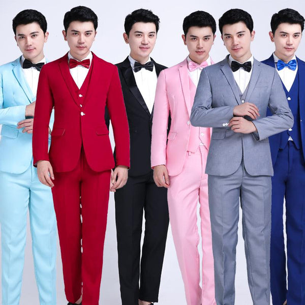 Men's Fashionable And Handsome Evening Dress Suits - Super Amazing Store