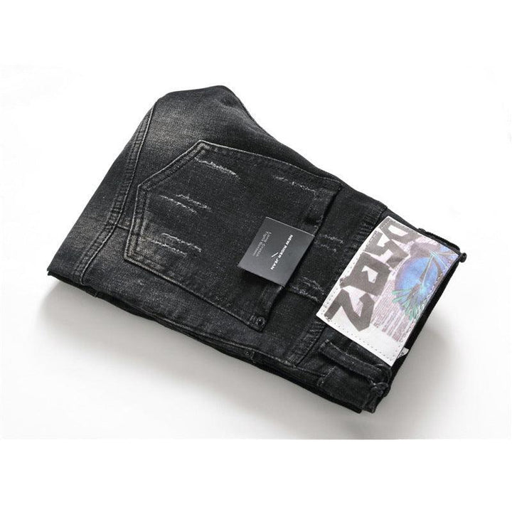 Paint Personality Patches Destroy Jeans For Men - Super Amazing Store