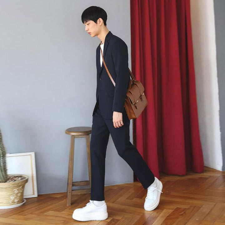 Men's Suits, Formal Wear, Casual Korean Style Autumn Professional Fit - Super Amazing Store