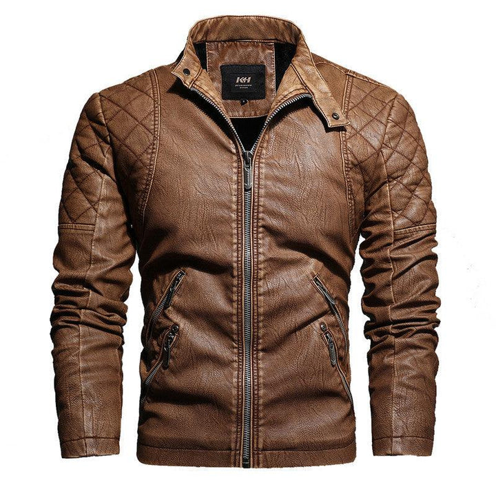 Men's Fashion Trendy Men Autumn And Winter Leather Jackets - Super Amazing Store