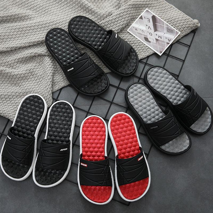 Cross-Border Plus Size Summer New Men's Home Slippers Indoor And Outdoor Slippers Fashion Trend Home Slippers - Super Amazing Store