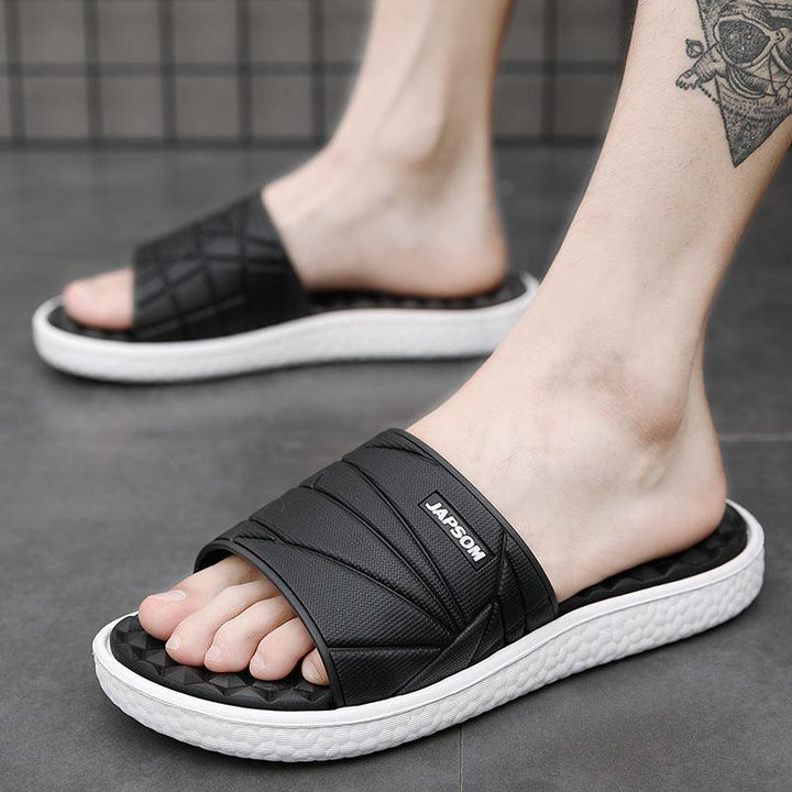 Cross-Border Plus Size Summer New Men's Home Slippers Indoor And Outdoor Slippers Fashion Trend Home Slippers - Super Amazing Store