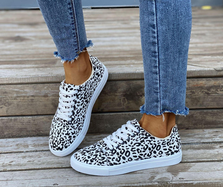 Leopard Casual Canvas Shoes - Super Amazing Store