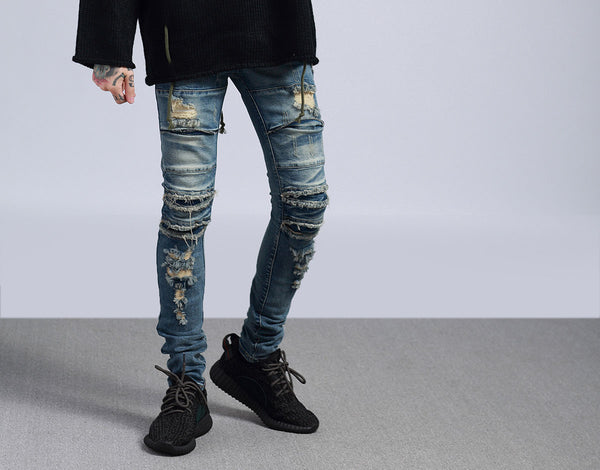 Shredded jeans-Super Amazing Store