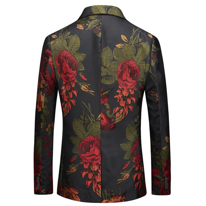 Korean Style Slim Suit Jacket Men - Super Amazing Store