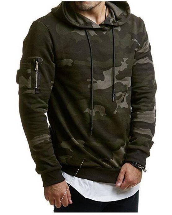 Fall New Fashion Casual Hooded Slim Pullover Sweater Men - Super Amazing Store