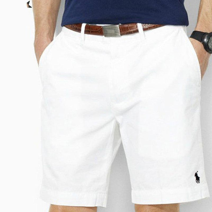 Paul''s Shorts Men''s Polo Business Work Shorts White Beach Casual Pants - Super Amazing Store