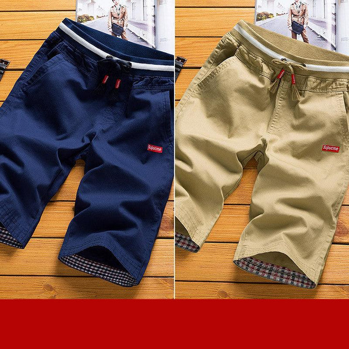 Cotton Shorts Men''s Capris Trend Summer Casual Loose Tooling Capris Wear Big Underpants - Super Amazing Store