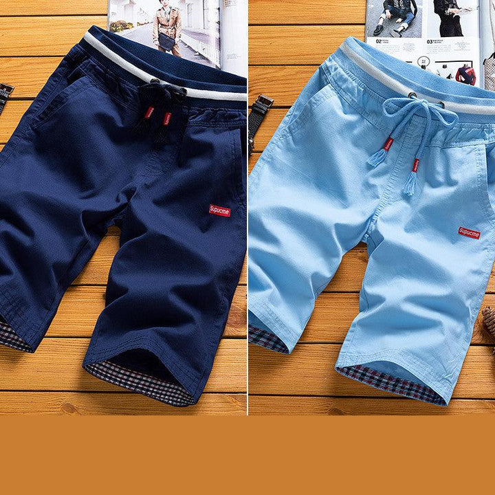 Cotton Shorts Men''s Capris Trend Summer Casual Loose Tooling Capris Wear Big Underpants - Super Amazing Store