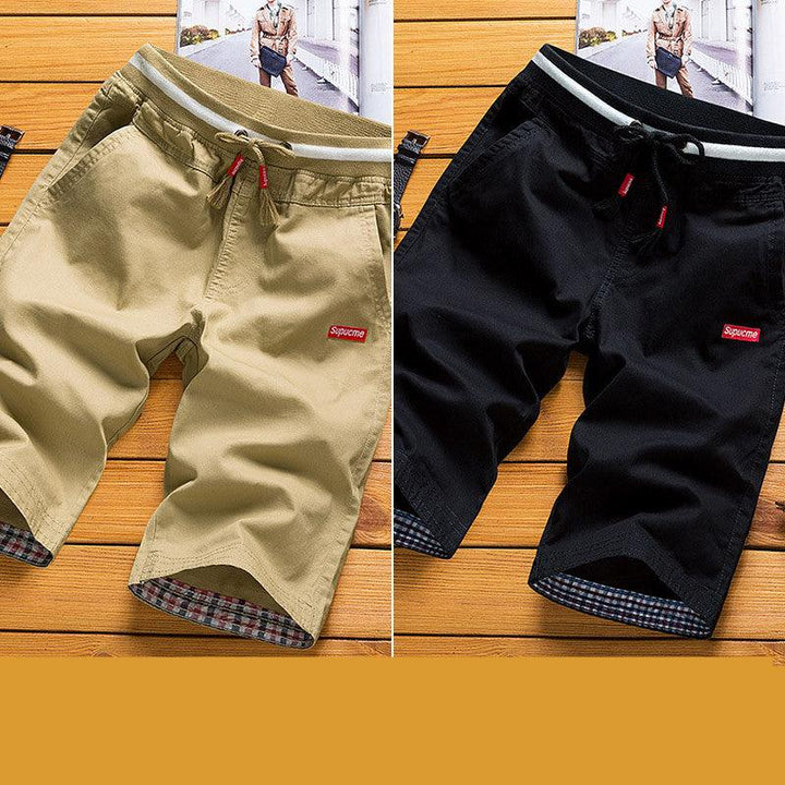 Cotton Shorts Men''s Capris Trend Summer Casual Loose Tooling Capris Wear Big Underpants - Super Amazing Store