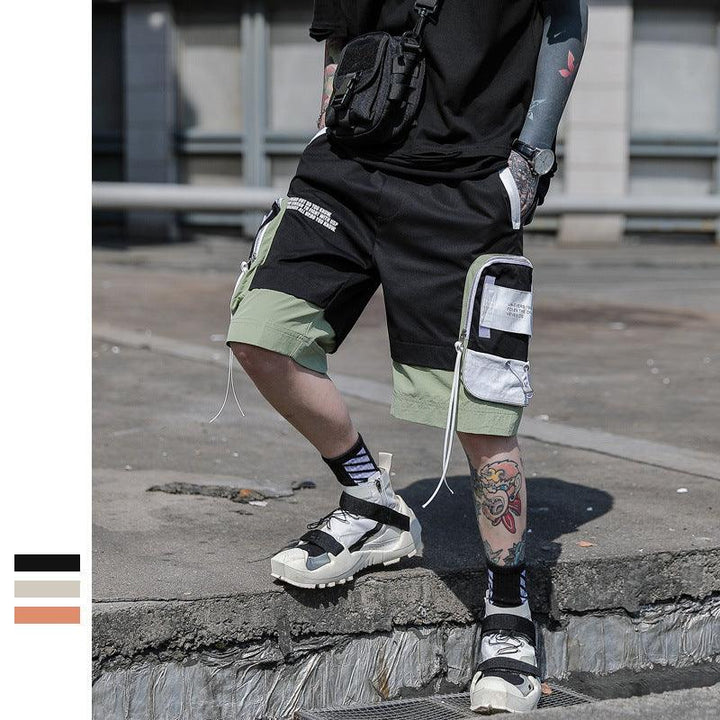 Casual Five-Point Shorts Men Summer Streetwear Korean Ins - Super Amazing Store