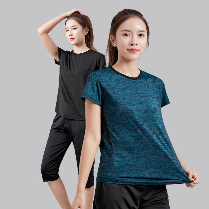 Short Sleeve Loose Workout Clothes T-shirt - Super Amazing Store