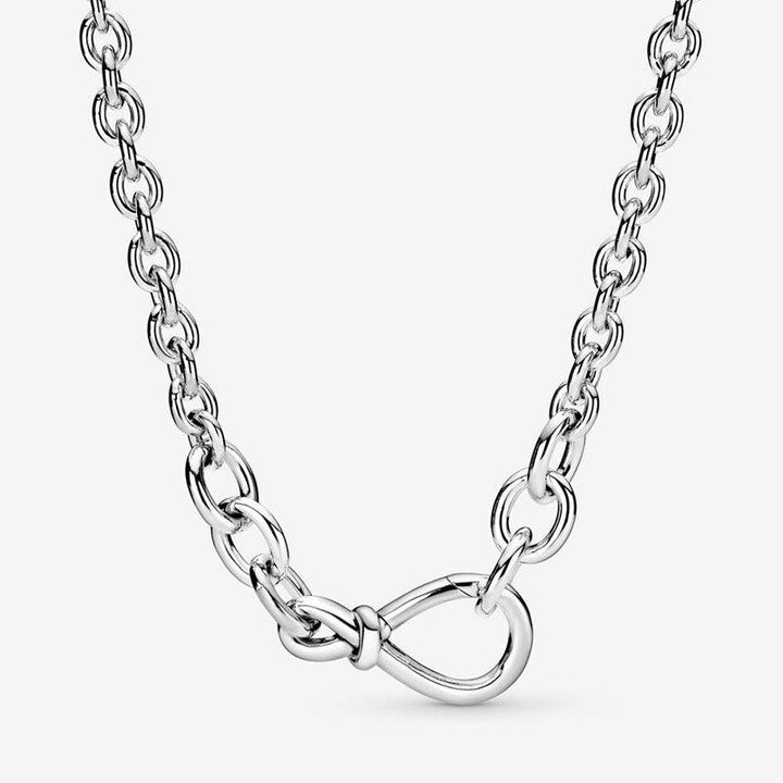 Snake Bone Light Body Chain Infinite Symbol Women's Necklace - Super Amazing Store
