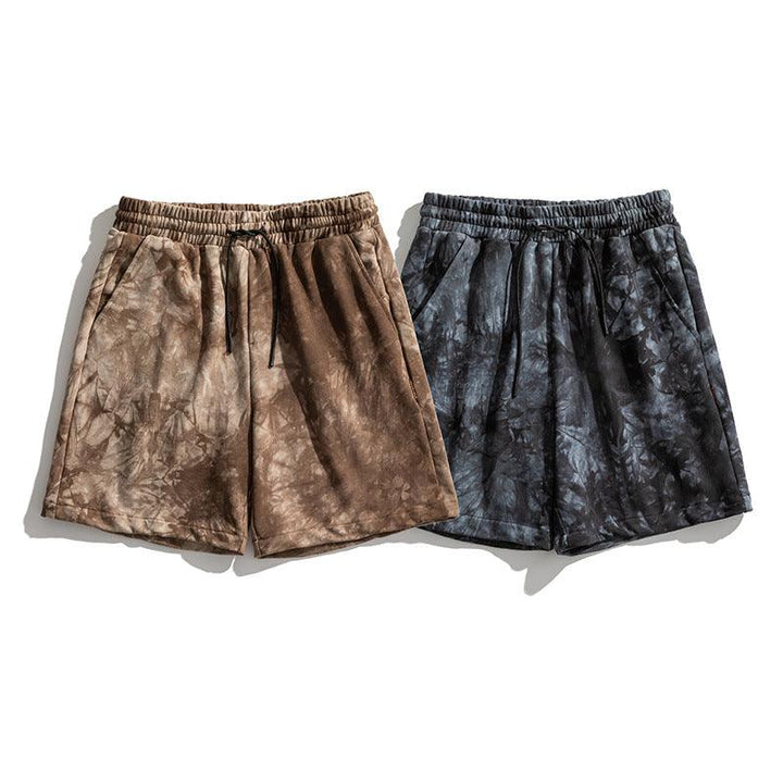 New Summer Hong Kong Style Ins Tie-Dye Shorts Men - Super Amazing Store