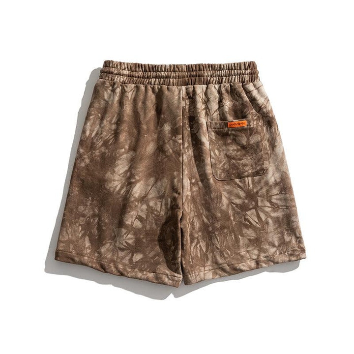 New Summer Hong Kong Style Ins Tie-Dye Shorts Men - Super Amazing Store