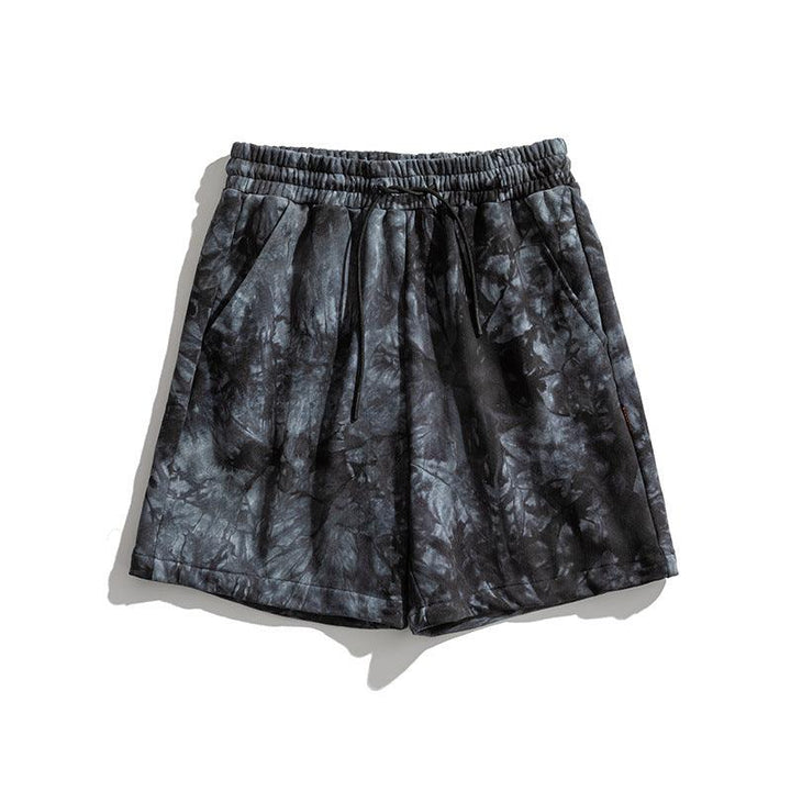 New Summer Hong Kong Style Ins Tie-Dye Shorts Men - Super Amazing Store