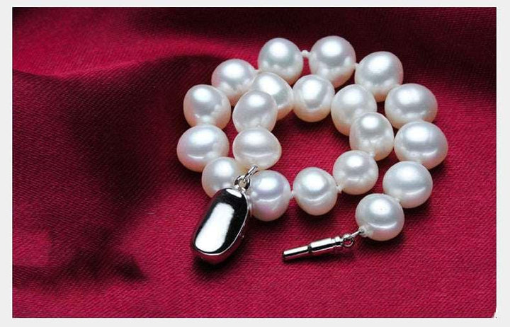 8-9Mm Freshwater Pearl Bracelet, Steamed Buns, Round And Strong Light, Basically Flawless Pearl Jewelry Accessories - Super Amazing Store