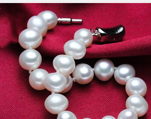 8-9Mm Freshwater Pearl Bracelet, Steamed Buns, Round And Strong Light, Basically Flawless Pearl Jewelry Accessories - Super Amazing Store