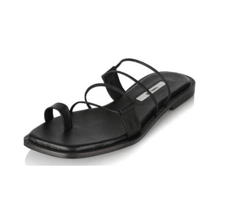 New Roman Cross Strap Flat Slippers - Super Amazing Store