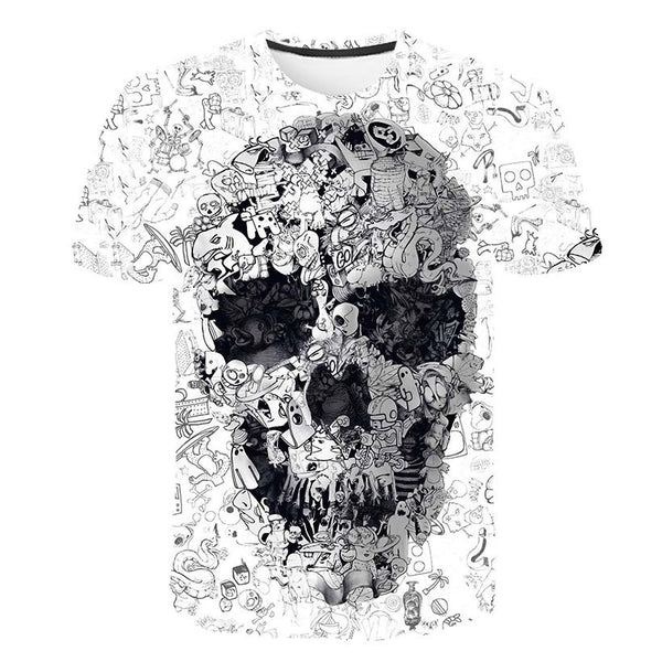 3D T Shirt Plus Size Amazon Summer New Short Sleeve - Super Amazing Store
