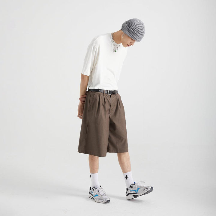 Summer Commuter Profile Trousers Shorts Trendy Men And Women Fashionable Drape Pants Five-Point Pants - Super Amazing Store