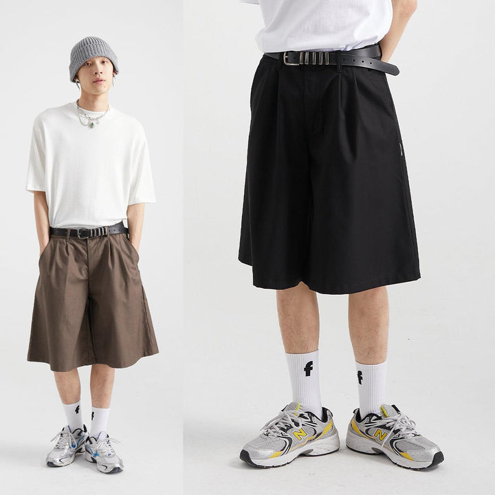 Summer Commuter Profile Trousers Shorts Trendy Men And Women Fashionable Drape Pants Five-Point Pants - Super Amazing Store