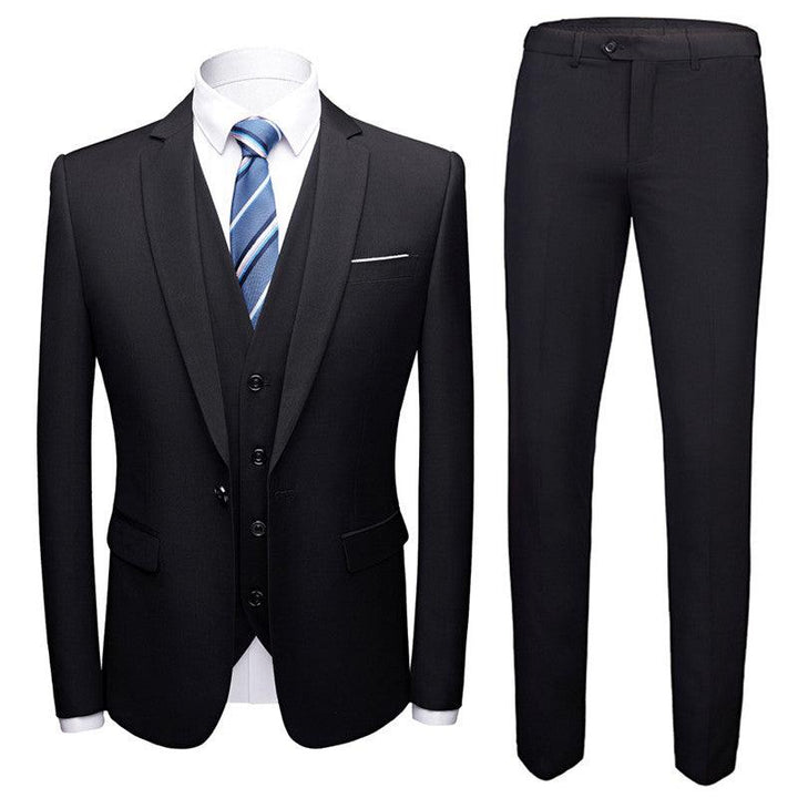 Men s Business Suits Wedding Dress Suit Set - Super Amazing Store