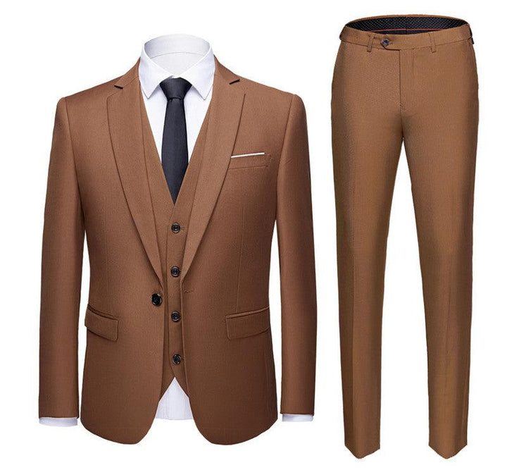 Men s Business Suits Wedding Dress Suit Set - Super Amazing Store