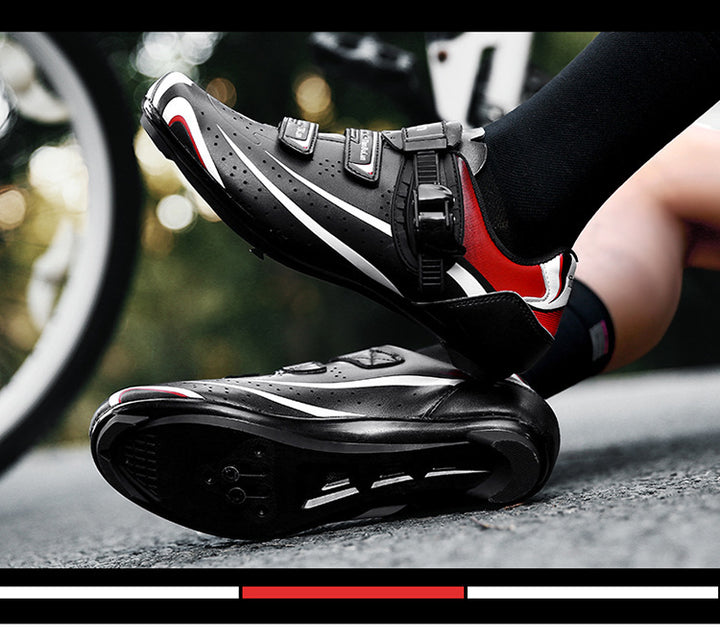 Outdoor Non-lock Cycling Shoes, Rubber Sole Men And Women Couple All-terrain Cycling Shoes Q2