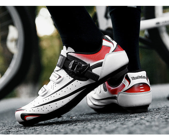 Outdoor Non-lock Cycling Shoes, Rubber Sole Men And Women Couple All-terrain Cycling Shoes Q2