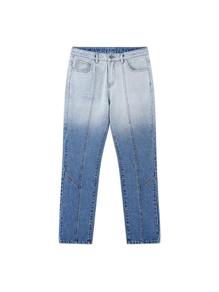 Distressed Washed Gradient Ripped Jeans - Super Amazing Store