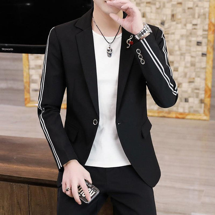 Men's Suits, Slim Korean Style Small Suits - Super Amazing Store