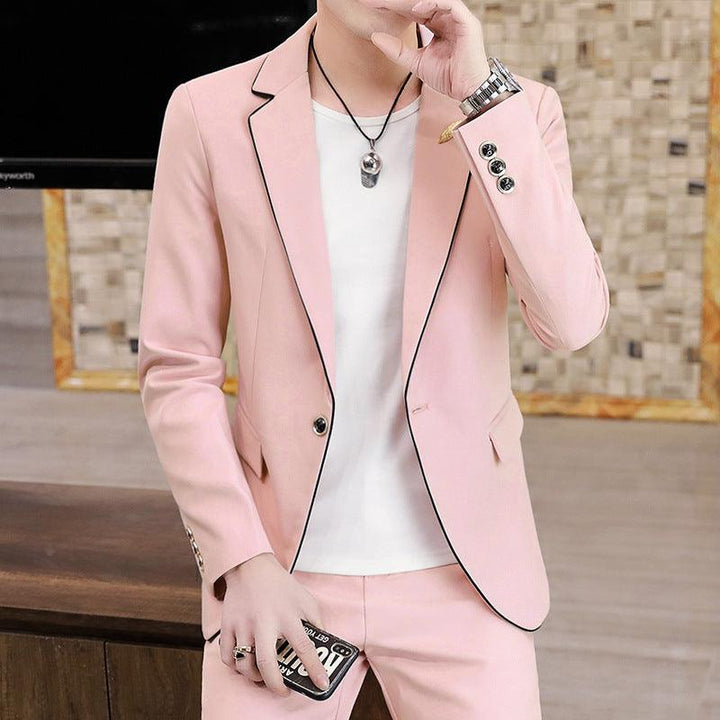 Men's Suits, Slim Korean Style Small Suits - Super Amazing Store