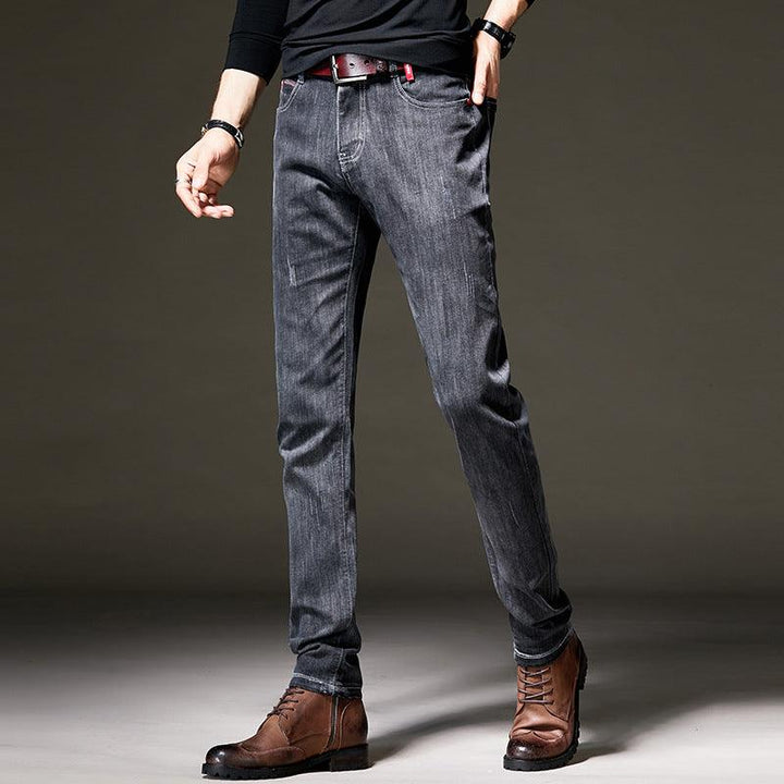 Men's Jeans Small Feet Slim Pants - Super Amazing Store